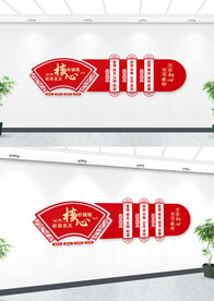 社会主义核心价值观文化墙