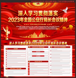 全国公安厅局长会议精神