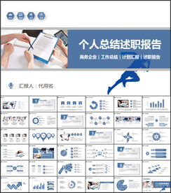 个人年终总结汇报PPT