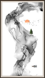 新中式水墨山水