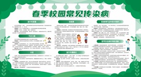 春季校园常见传染病宣传栏