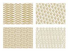 中式古典祥云纹水纹背景底纹图案