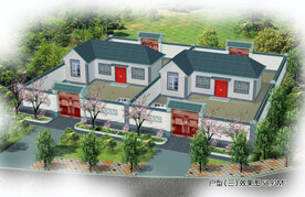 农村改建效果图