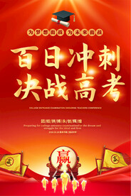 高考励志海报
