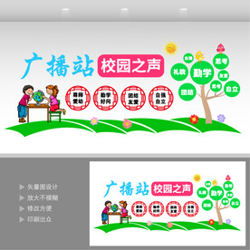 学校之声广播站 