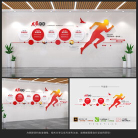 企业历程文化墙