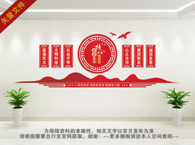 核心价值观文化墙