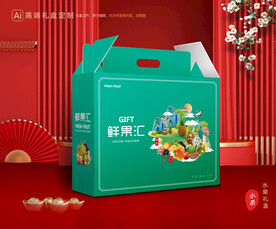 水果包装 鲜果礼盒