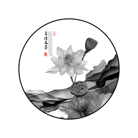 高清分层透明底打印图