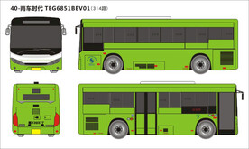 公交车TEG6851BEV0
