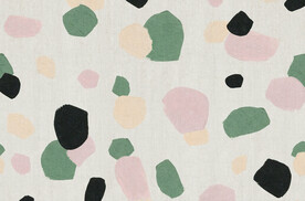 抽象色块地毯图案