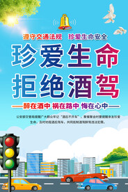 拒绝酒驾海报