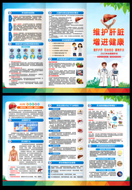 2023年全国爱肝日三折页