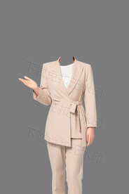 高清女士形象照工作商务照模板