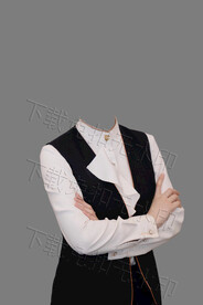 高清女士形象照工作商务照模板