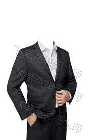 高清男士形象照工作商务照模板