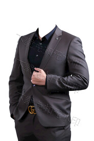 高清男士形象照工作商务照模板