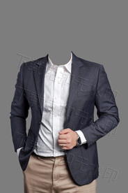 高清男士形象照工作商务照模板