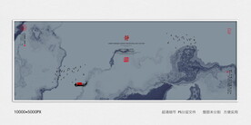 中国风玄关意境装饰画