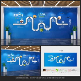 发展历程文化墙