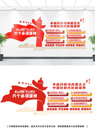 六个必须坚持文化墙