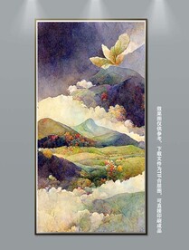 唯美山水风景装饰画