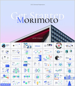 高端商务动态图表通用ppt模板