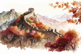 长城秋色