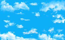 蓝天白云