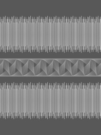 高清分层透明底白花推拉门打印图