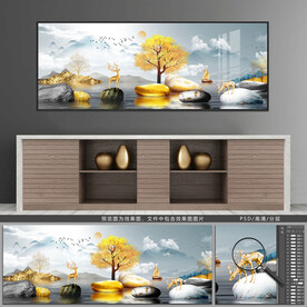 客厅现代装饰画