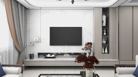 电视背景墙效果图
