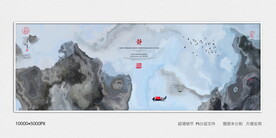 中国风玄关意境装饰画