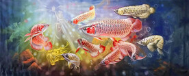 鱼 年年有余画