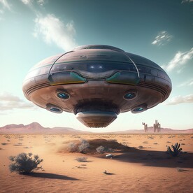 太空飞碟外星飞船