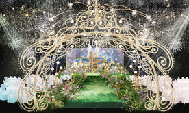 森系迪士尼城堡婚礼