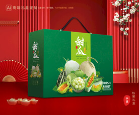 甜瓜包装 蜜瓜礼盒