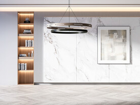 现代极简 轻奢餐厅 空场景