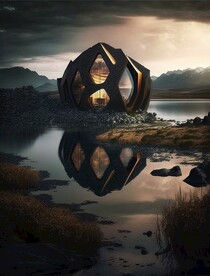 森林中的别墅设计