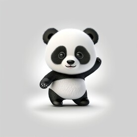 可爱的大熊猫