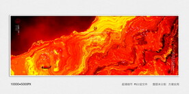 中式复古水墨画