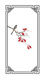 高清分层透明底平开门打印图