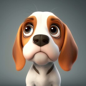 可爱的萌宠狗狗