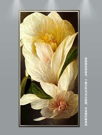 手绘古典欧式静物花卉装饰画