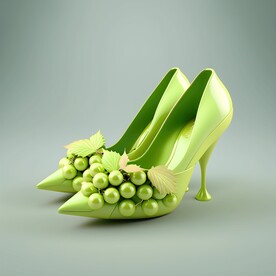 水果高跟鞋