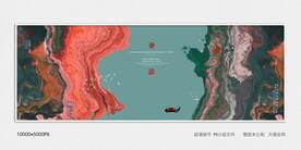 新中式水墨装饰画