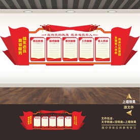 退伍退役军人服务中心展板标语