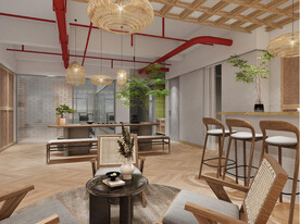 民宿休闲区效果图