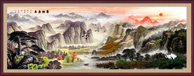 国画山水