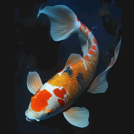 年年有鱼吉祥挂画